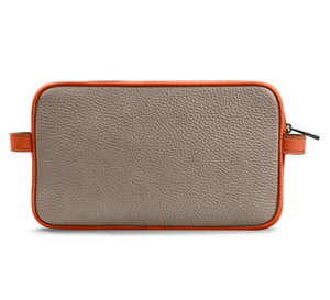 Women's Durable <b>Large</b> Capacity PU Handled <b>Makeup</b> <b>Bag</b> Water Resistant Portable Travel Cosmetic for Zipper Closure Simple - Product Image 3