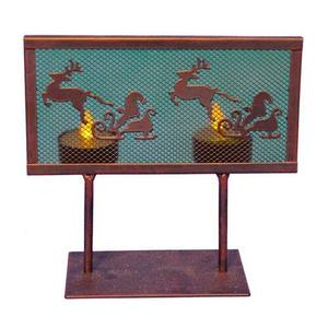 Porte-bougie en métal élégant et stylé pour la décoration de la maison, la table à manger et les intérieurs modernes - Product Image 6