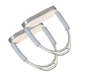 Nouvel arrivage Étriers d'équitation de dressage Poignée de sécurité réglable en aluminium Léger Durable Usine OEM Export - Product Image 1