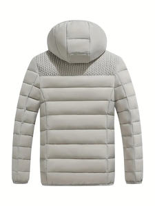 Nueva llegada Puffer Down Jacket Custom Winter Bubble Warm Jacket Venta al por mayor Plus Size Puffer Jacket para hombres - Product Image 6