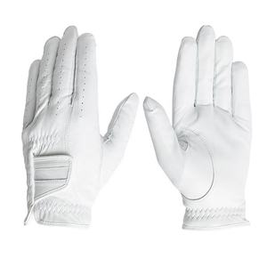 Gants de golf blancs personnalisés de haute qualité Dernier modèle Logo Vente en gros Cuir pour le sport - Product Image 4