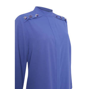 Túnica informal bordada en violeta - Product Image 2