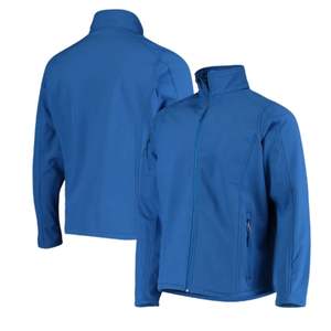 Vente en gros coupe-vent élégant pour l'extérieur vestes softshell pour hommes veste softshell de sport haute qualité OEM ODM capuche réglable - Product Image 4