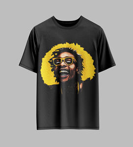 T-shirts surdimensionnés vierges personnalisés en coton lourd, conception d'épaule tombante, idéal pour l'impression - Product Image 6