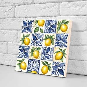 Posavasos de té de madera MDF respetuoso con el medio ambiente con estampado de esmalte Utensilios de cocina personalizados Vajilla Esteras y almohadillas Estilo moderno al mejor precio - Product Image 6