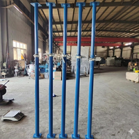 Puntales de Acero Ajustables para Construcción, Soporte para Encofrado de Losas |   Sistema de Apuntalamiento para Andamios con Alta Capacidad de Carga, Técnica ERW