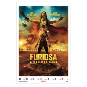 Calendario de Cine 2025, Calendario de Papel para Mesa y Pared, para Oficina, con Fecha, Hora, Promociones y Exhibición - Product Image 3