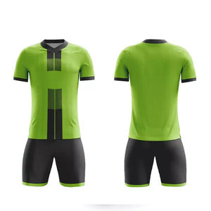 Sonder anfertigungen Herren Sublimation Trainings uniform Set OEM USA Service Polyester Sport bekleidung für Club Team Fußball uniform - Product Image 4