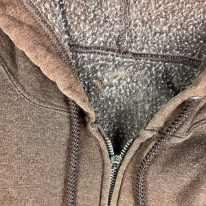 OEM conception personnalisée poids lourd lavage à l'acide sweat à capuche style fermeture éclair sweat à capuche surdimensionné qualité supérieure 500GSM sweat à capuche pour hommes - Product Image 4