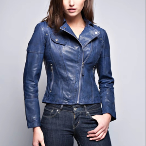New Arrival Unique Design Slim Fit <b>Woman</b> Windproof Varsity <b>Bomber</b> <b>Leather</b> <b>Jacket</b> <b>for</b> Outdoor Wear <b>Women's</b> Hot Selling <b>Jackets</b> - Product Image 5