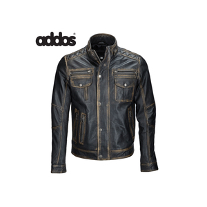 Personnaliser le nouveau design de la veste en mousse/blouson classique en cuir pour homme - Product Image 4