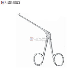 Pinces micro-auriculaires Greven courbées vers le bas de 5 mm, instrument chirurgical de précision pour les procédures d'oto-rhino-laryngologie, instruments médicaux - Product Image 2