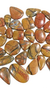 100% Natural Malingo Jasper Crystal Precio al por mayor Lote Mezcla Forma Tamaño Malingo Jasper Piedra preciosa Lote a granel Anillos Colgantes Joyería - Product Image 2