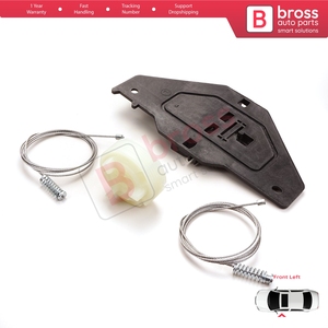 ชุดซ่อมมอเตอร์กระจกไฟฟ้าด้านหน้าซ้าย รุ่น BWR5341 สำหรับรถยนต์ Partner Berlingo MK2 B9 ปี 2008-2018 Tepee Multispace 9221ER - Product Image 3