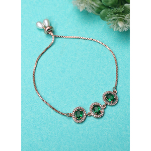 Green AD Fashion Charm <b>Bracelet</b> Nature's Beauty - Product Image 4