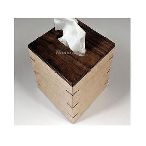 <b>Marvelous</b> Design Premium Quality Wooden Napkin <b>Box</b> Square Shape Tissue Paper <b>Storage</b> at Low Price - Product Image 1