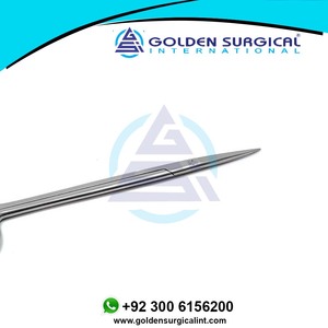 Tijeras Quirúrgicas de Acero Inoxidable Rectas y Curvas, Tijeras Hemostáticas de Acero Inoxidable para Mascotas, Pesca, Medicina y Odontología - Product Image 4