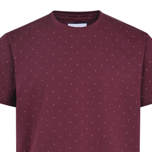 เสื้อยืดคอกลมผ้าฝ้าย100% คุณภาพสูงสำหรับผู้ชายเป็นมิตรกับสิ่งแวดล้อมและระบายอากาศได้สีน้ำตาลเข้มปรับแต่งโลโก้ได้สไตล์ลำลอง - Product Image 2