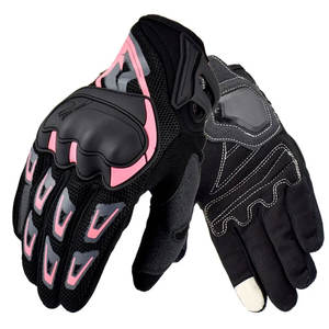 Guantes de cuero de alta calidad Suministro directo de fábrica Motocicleta transpirable de cuero de vaca al mejor precio con guantes de motocross personalizados - Product Image 2