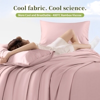 Draps de lit en bambou Cloudland, très vendus, taille double, ensemble de draps en bambou, soie de bambou, draps de lit pas chers