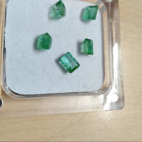 Batu Permata Zamrud Alami Potongan Emerald untuk Pembuatan Perhiasan Asal ZM