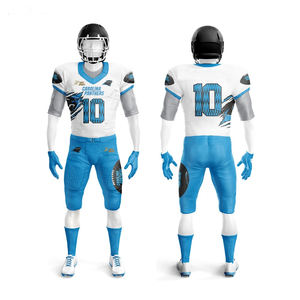 Conjunto de Uniforme de Fútbol Americano Personalizado al por Mayor para Equipos Adultos y Juveniles, Sublimado, 100% Poliéster - Product Image 6