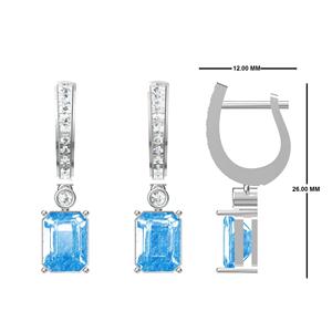 Elegantes pendientes de diamantes Ethical Control Lab en oro de 10K 14K 18K Múltiples opciones - Product Image 3