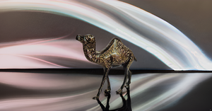 Hecho a mano latón Camel Idol Vastu decoración del hogar estatua tallada estatuilla en estilo Art Deco Metal artesanía Showpiece - Product Image 5