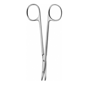 Tijeras de disección KILNER de alta calidad, punta roma plana curvada, 125mm, tijera de sala de cirugía quirúrgica de 5 pulgadas - Product Image 5