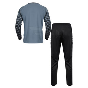 Uniforme d'équipe de gardien de but taille plus hommes demi-manches séchage rapide uniforme de gardien de but uniforme personnalisé - Product Image 4