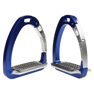 Estribos Jin de Aluminio Anodizado de Primera Calidad, Diseño Moderno, Reposapiés Ecuestres, Equipo de Equitación Ligero y de Alta Resistencia - Product Image 1