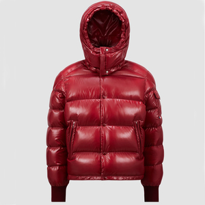 Nouveau design Vestes à bulles de meilleure qualité pour hommes en quantité minimale de commande bas Vestes à bulles épaisses et chaudes coupe-vent de style sportif pour hommes - Product Image 6