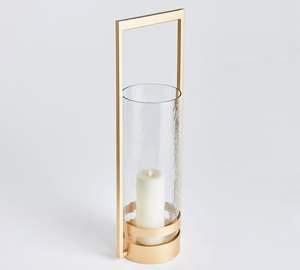 Vente chaude Personnalisé Fer Bougeoir Taille Unique Forme Pilier Titulaire Lanternes En Métal pour La Décoration Intérieure Salon De Noël - Product Image 2