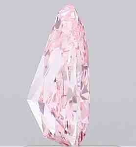 Diamante suelto de corte marquesa de 2.00 CT, cultivado en laboratorio, certificado IGI Premium, tono rosa intenso excelente, diamante JC perforado con láser para - Product Image 3