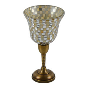 Simple <b>Candle</b> Holder With Nickel Finishing Design <b>Candle</b> <b>Stick</b> Holder Home Villa Dinner and Wedding Design - Product Image 3