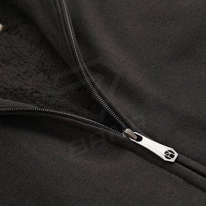 Sudadera con Capucha de Invierno 100% Algodón, Personalizada, Corta, Holgada, Transpirable, de Alta Calidad, de Secado Rápido, Impermeable, Ecológica, Informal, con Bolsillo - Product Image 4