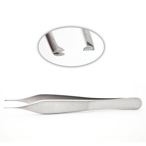 Pinzas Adson Profesionales con Dientes Serrados, Acero Inoxidable de Alta Calidad, Aprobadas por ISO 13485 y CE para un Agarre Seguro, Uso Médico y Dental - Product Image 1