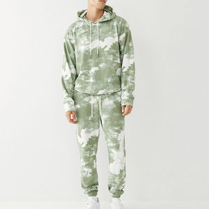 Conjunto Deportivo Informal de Invierno para Hombre, con Logotipo Personalizado OEM, Estilo Tie-Dye, para Gimnasio, Cómodo - Product Image 5