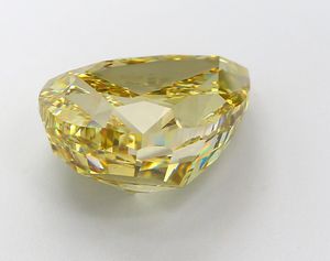Diamant de laboratoire de 16,29 carats, taille poire, couleur jaune intense fantaisie, certifié IGI, bijoux haut de gamme, acheteurs en gros - Product Image 6