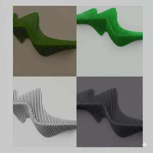 Decoración de Pared de Madera 3D Paramétrica de Estilo Art Deco, Hecha a Mano, con Tema de Cumpleaños, al Mejor Precio - Product Image 2