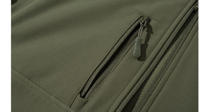 Chaqueta Softshell Personalizada para Hombre, de Poliéster, para Trabajo, Motociclismo, Aire Libre, Impermeable, Cortavientos, Abrigo de Invierno con Forro Polar - Product Image 5