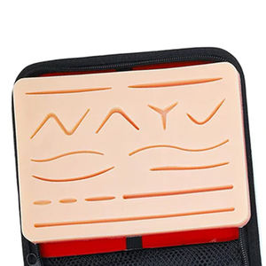 Kit d'entraînement à la suture en acier pour étudiants en médecine - Outils de suture chirurgicale orthopédique et coussinet de pratique cutanée - Ensemble d'éducation clinique - Product Image 2