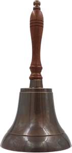 Multiple Brass Bell New Design Brass <b>Hand</b> With New Design Handle New Look Elegant for Office Usage in Cheap - Product Image 3