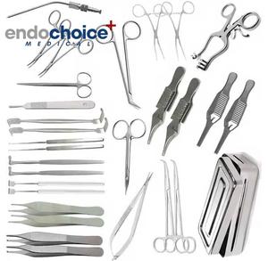 Juego de fístula AV de 45 piezas de alta calidad para cirugía, instrumentos quirúrgicos integrales duraderos de acero inoxidable aprobados por CE - Product Image 3