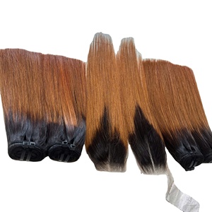 Extensiones de Cabello Natural Transparente con Encaje, 100% Cabello Humano Natural, Puntas Planas con Cinta Adhesiva, Precio al por Mayor - Product Image 3