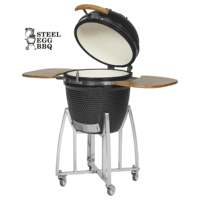 SEB KAMADO 21 Zoll Zypern Spießbräter Holzkohlegrill Kamado Keramik BBQ-Grill Parrilla BBQ-Ofen Einbaugerät