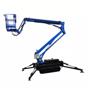 Plataforma Elevadora Telescópica Remolcable de 8-20m y 250kg con Giro de 360°, Precio de Venta Caliente - Product Image 3