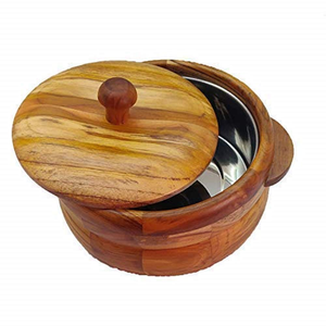 Cacerola de madera, cazuela de madera personalizada ecológica, colección exclusiva a precio mayorista - Product Image 4