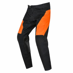 Mens Motorcycle Riding Pants Black Red Protective Racing Biker <b>Trousers</b> <b>with</b> <b>Knee</b> <b>Padding</b> - Product Image 2