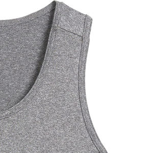 Camiseta sin mangas de algodón de alta calidad de verano OEM para hombre, camiseta sin mangas para gimnasio para hombre, camiseta sin mangas de talla grande para hombre a la venta - Product Image 5
